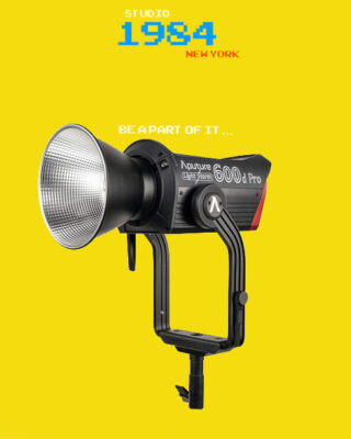 “Photography lighting equipment included in studio rental”