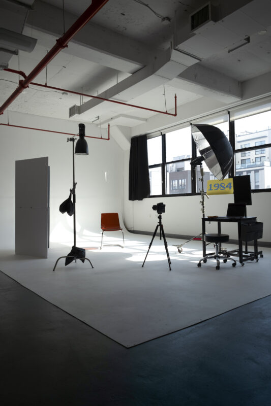“Brooklyn photo studio with cyclorama wall for rent”