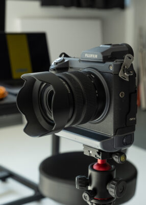 “Photography lighting equipment included in studio rental”