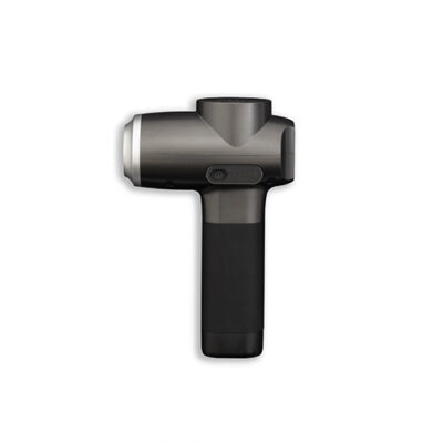 Massage gun side view on white background — product on white photography NYC for Amazon listings