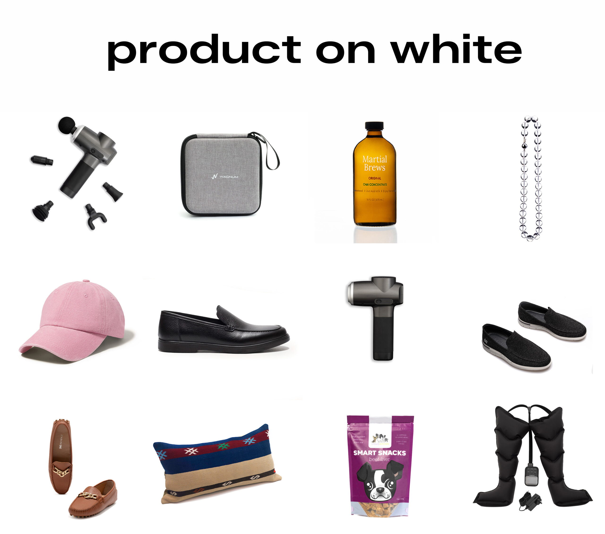 White background product photographer NYC — apparel, jewelry, cosmetics, ecommerce lighting studio